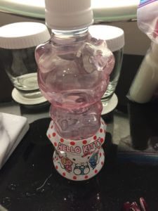 Tokyo Conrad Hello Kitty water bottle