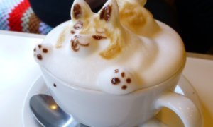 3D Latte Art in Tokyo