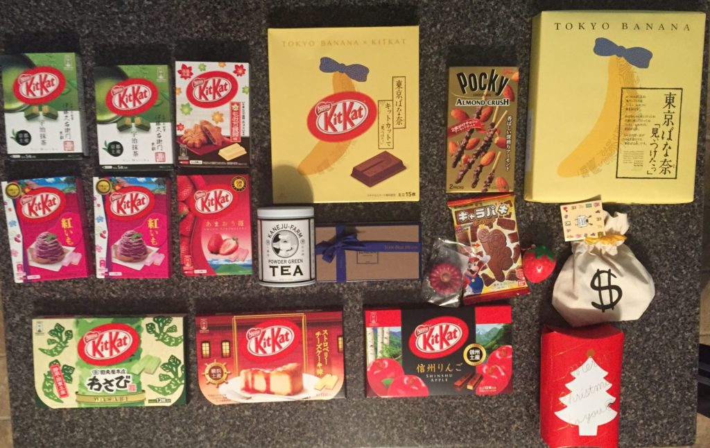Surprising things about Japan--Kit Kats and Tokyo Banana