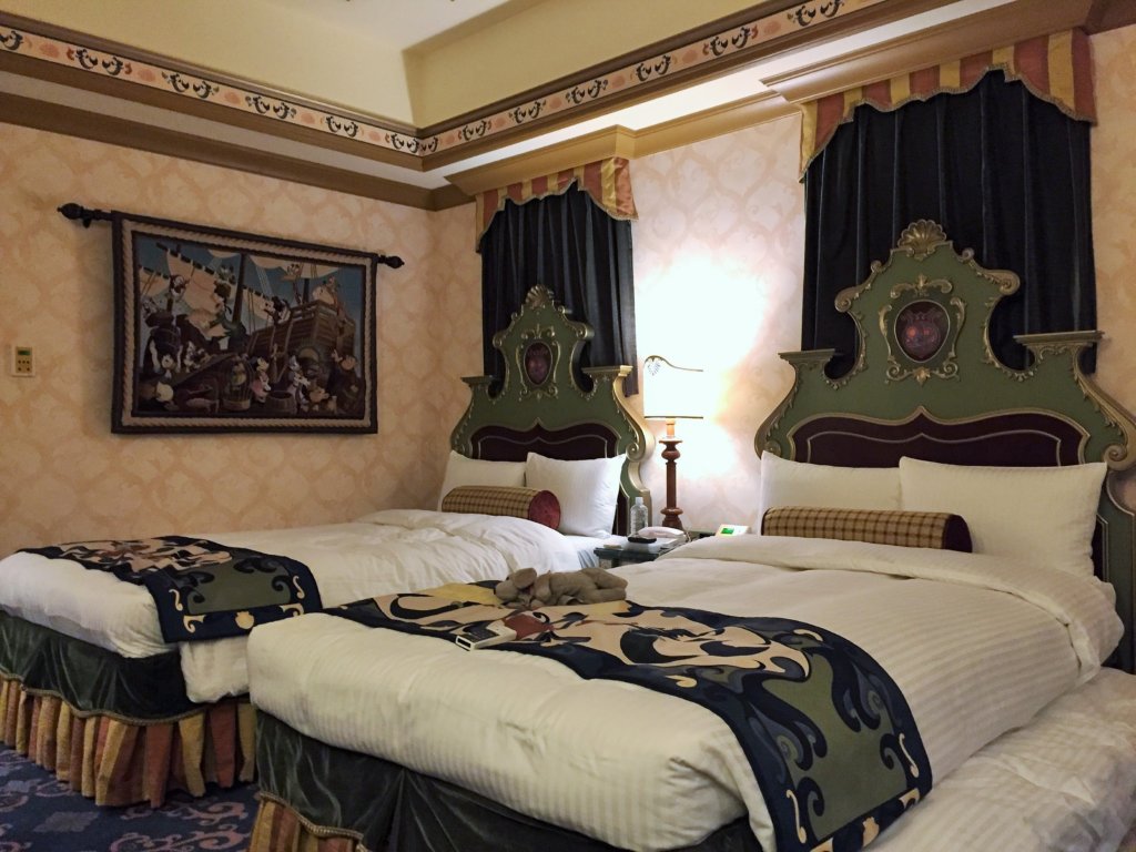 DisneySea Miracosta Hotel, maid service at hotel advantage over Airbnb