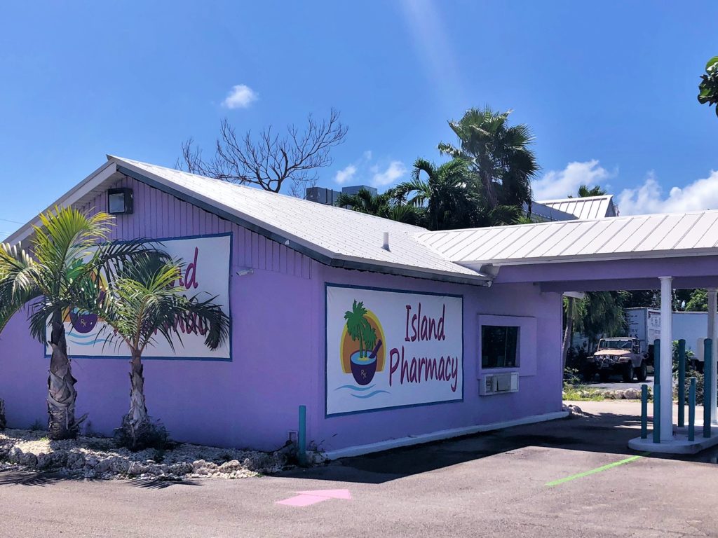 A Purple Pharmacy in Islamorada, Florida